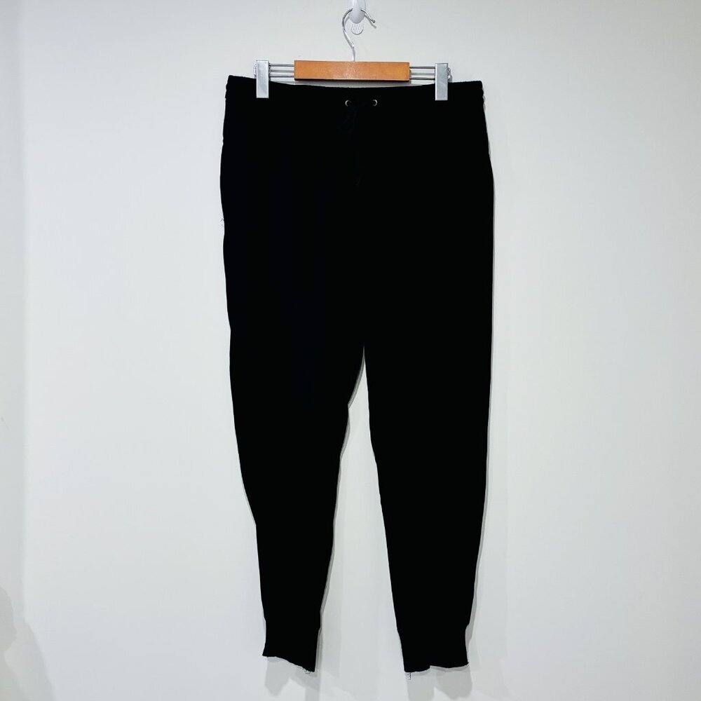 ADRIANNA PAPELL Black pants with elastic waistband | Minimalist‎ | Size 8